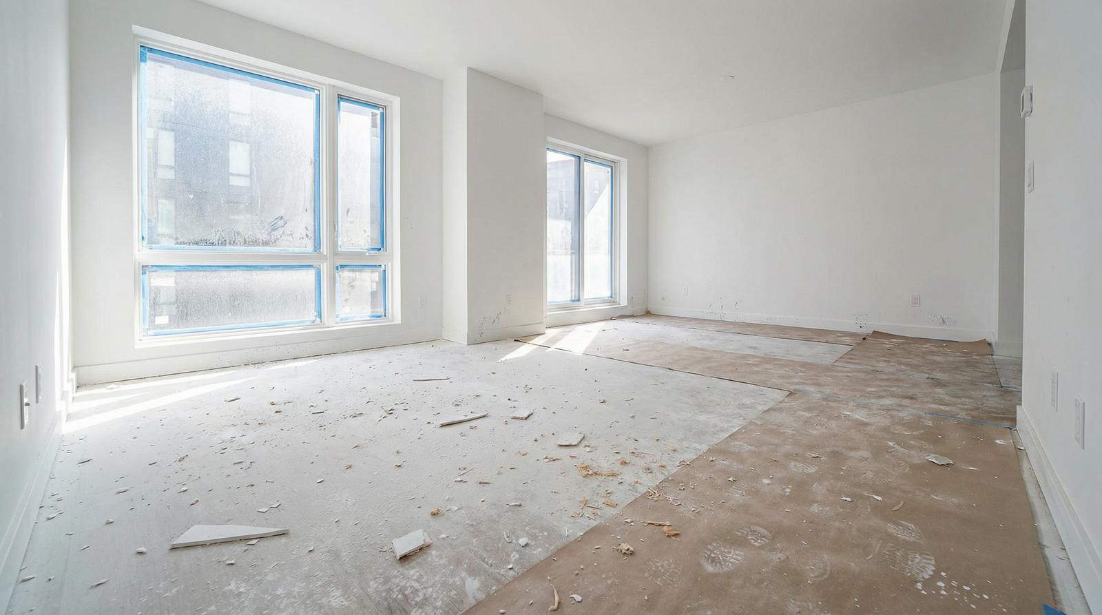 Post-Construction Before