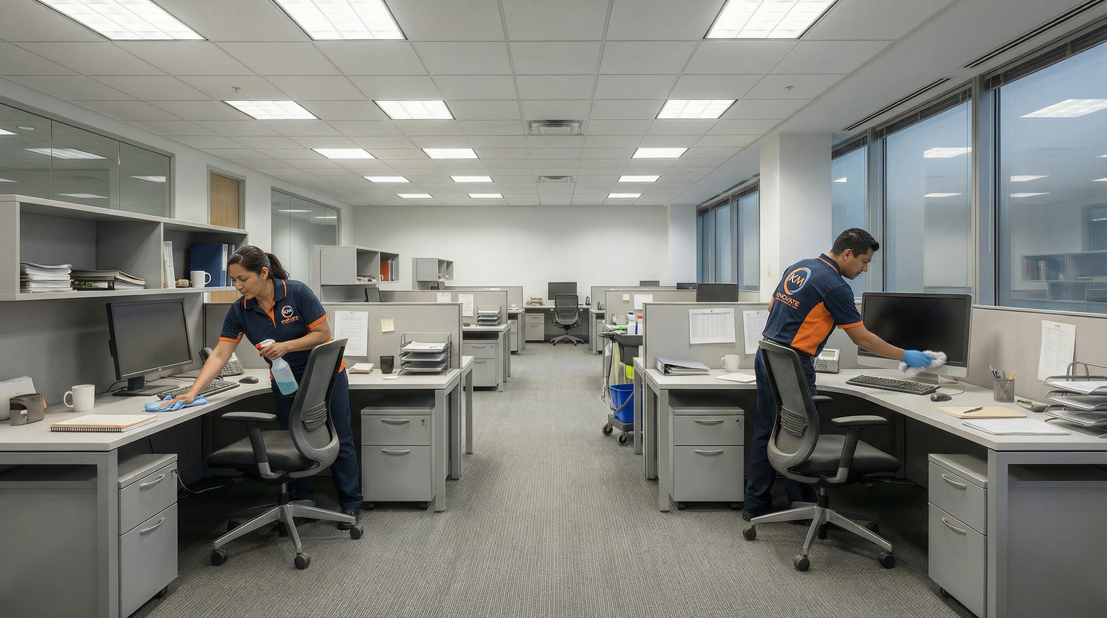 Office Cleaning After